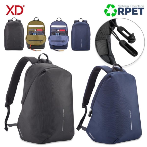 Maleta Morral Backpack Antirrobo Bobby Soft en Poliester