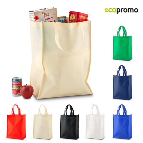 Bolsa en Cambrel Shopper Manijas Reforzadas y Fuelle