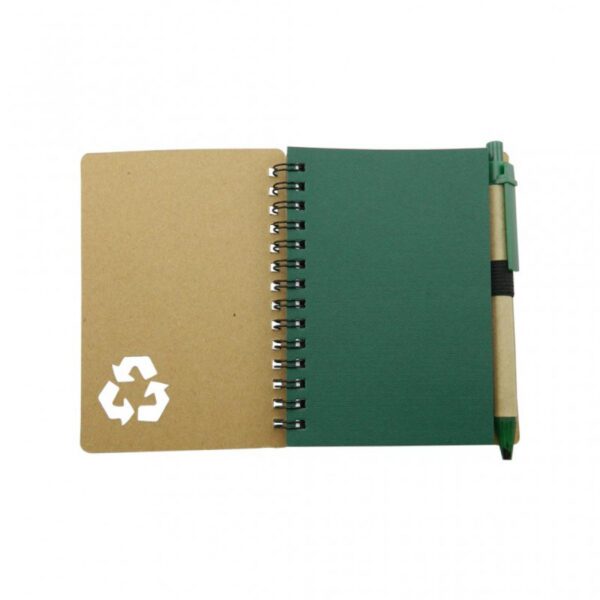 Cuaderno Agenda Libreta Ecoglik en Cartón Ecológico