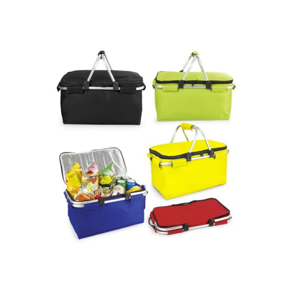 Canasta Agarraderas en Aluminio Basket Luxe Para Picnic
