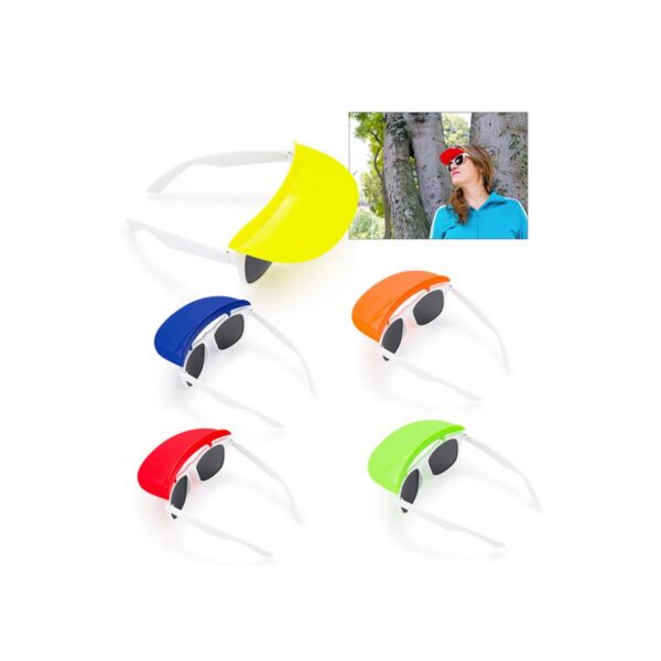 Gafas Sol Heaven Visera Removible Marco Blanco