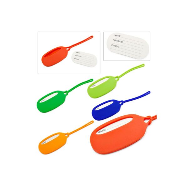 Identificador Travel Silicona Maletas Cordon Sujetador