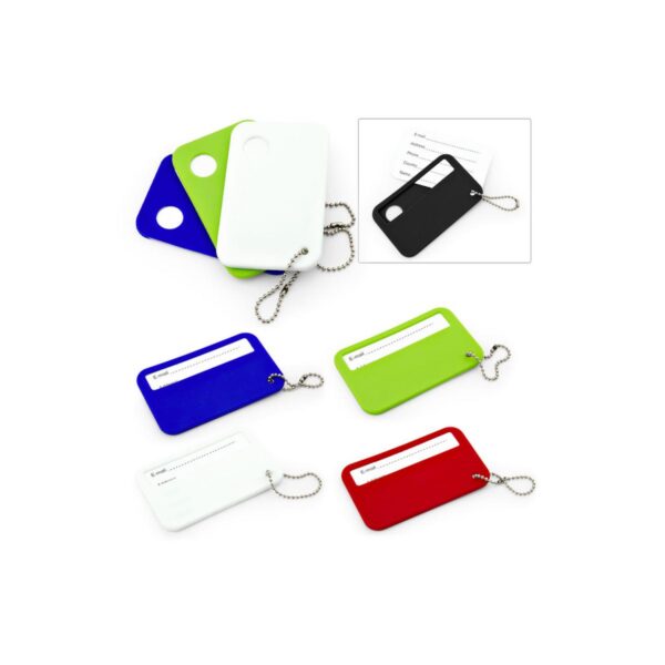 Identificador Viaje Silicona Cordon Sujetador